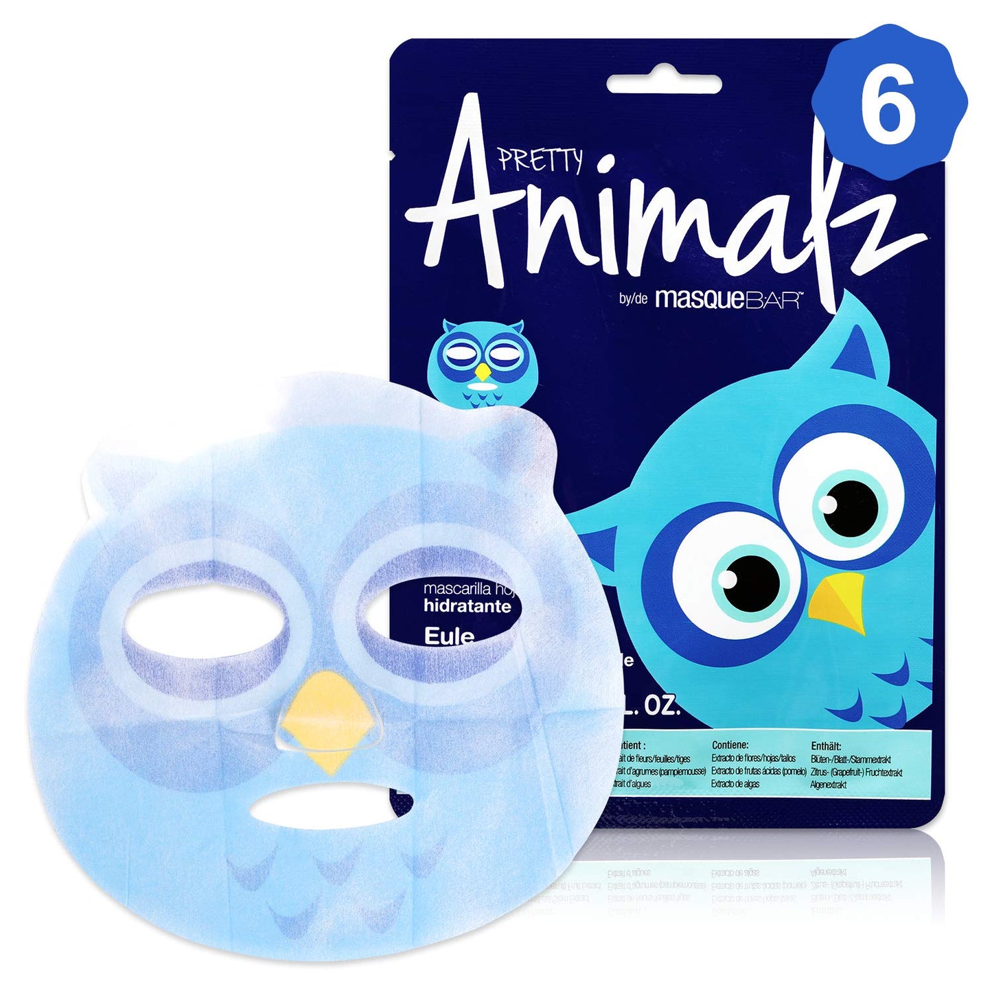 masque BAR Pretty Animalz Owl Facial Sheet Mask