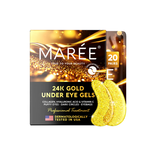 Maree Gold Eye Patches